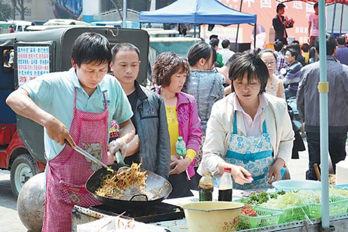 Local food is a major attraction in Chengdu.