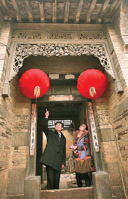 The mountainous village Zhujiayu is renowned for the preservation of its historical buildings dating to the Ming and Qing dynasties. Photos by Ju Chuanjiang / China Daily