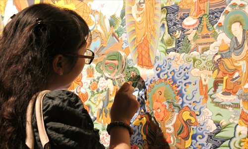 Thangka art masters gather at 798