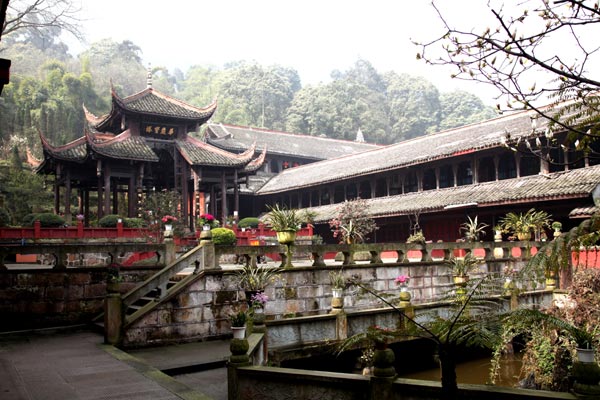 Scenery of Mount Emei [Photo by Wu Jian / For China Daily]  