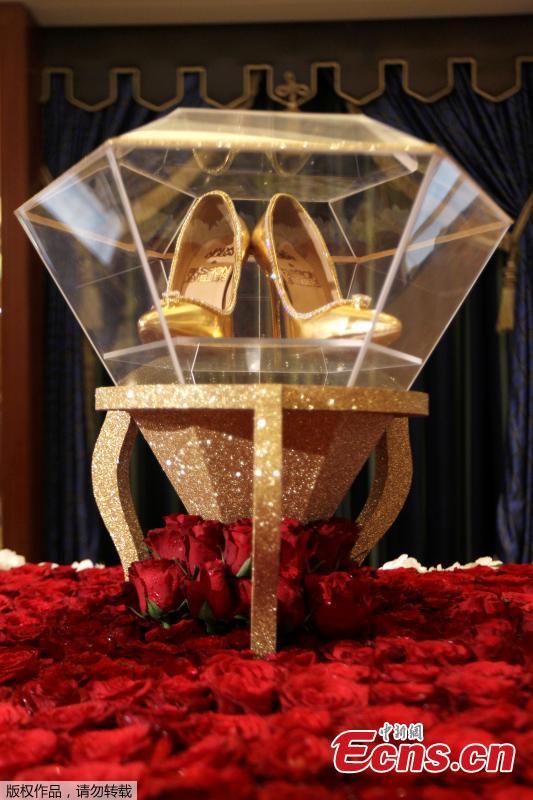 The world's most expensive shoe unveiled in Dubai
