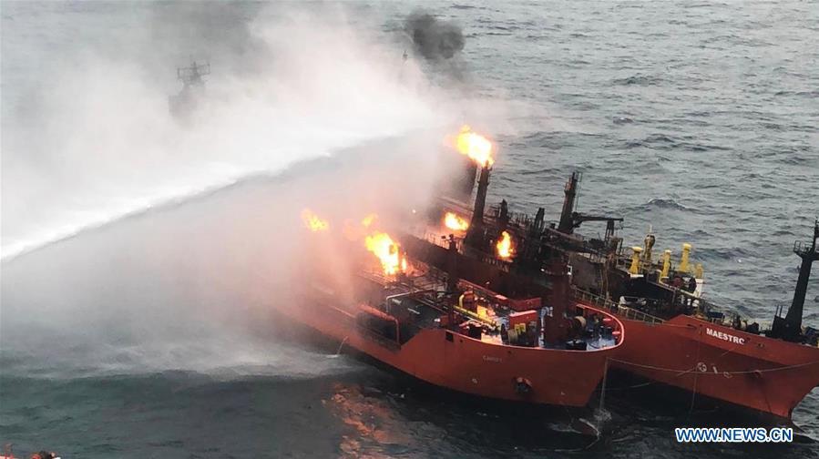 10 Killed In Kerch Strait Ship Fire