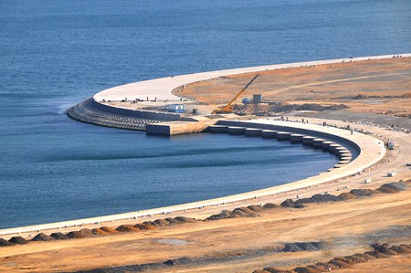 Dalian is now launching a great leap forward to reclaim land from the sea.