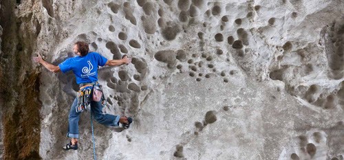 The Petzl RocTrip China 2011, an international rock climbing contest, brings together professional and amateur climbers from around the world.