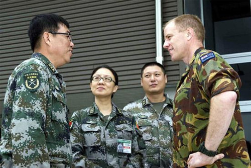 China, Australia and New Zealand have started their first joint military exercise in the Australian coastal city of Brisbane.