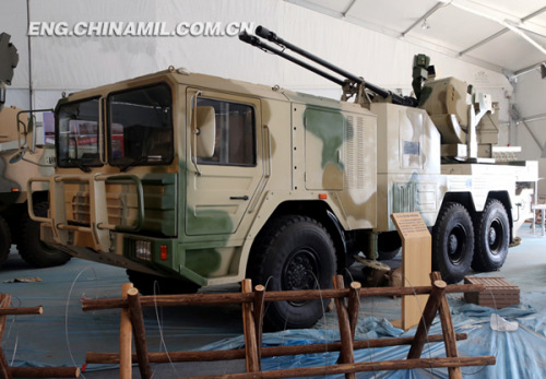 The vehicle-mounted 35 mm anti-aircraft gun (chinamil.com.cn/Qiao Tianfu)