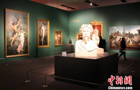 French treasures exhibited in Beijing