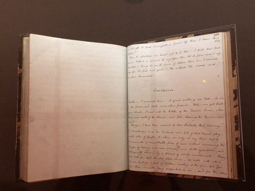 A manuscript for Jane Eyre by Charlotte Brontë  (Photo: Chen Shasha/GT)