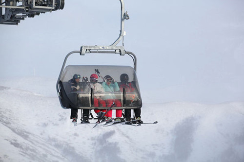 Secret Garden, developed by Malaysian-owned Genting Group and VXL Group, is poised to ride on the growth of the Chinese ski sector. Photos Provided to China Daily