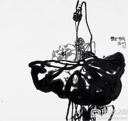 An ink painting by Pan Gongkai.[Photo/99ys.com]