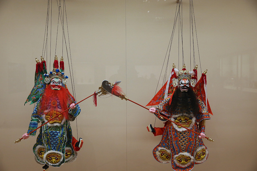 Exhibition of puppets showcases ancient tradition