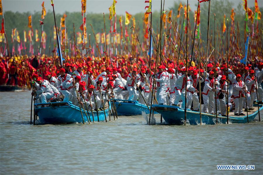Qintong Boat Festival marked in Taizhou