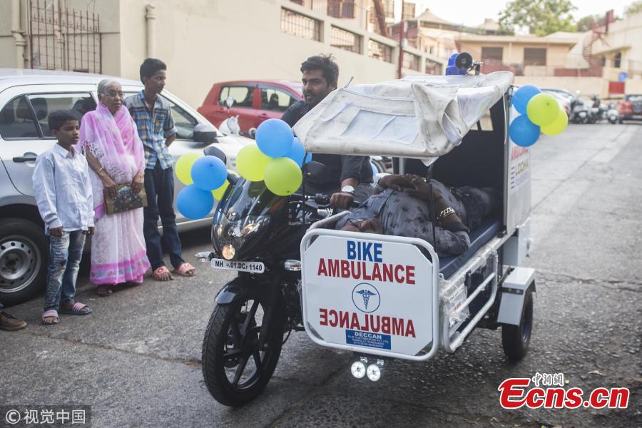 Bike ambulance launched In Mumbai
