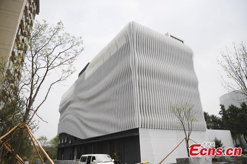 'Wrinkled building' becomes new landmark of NE China