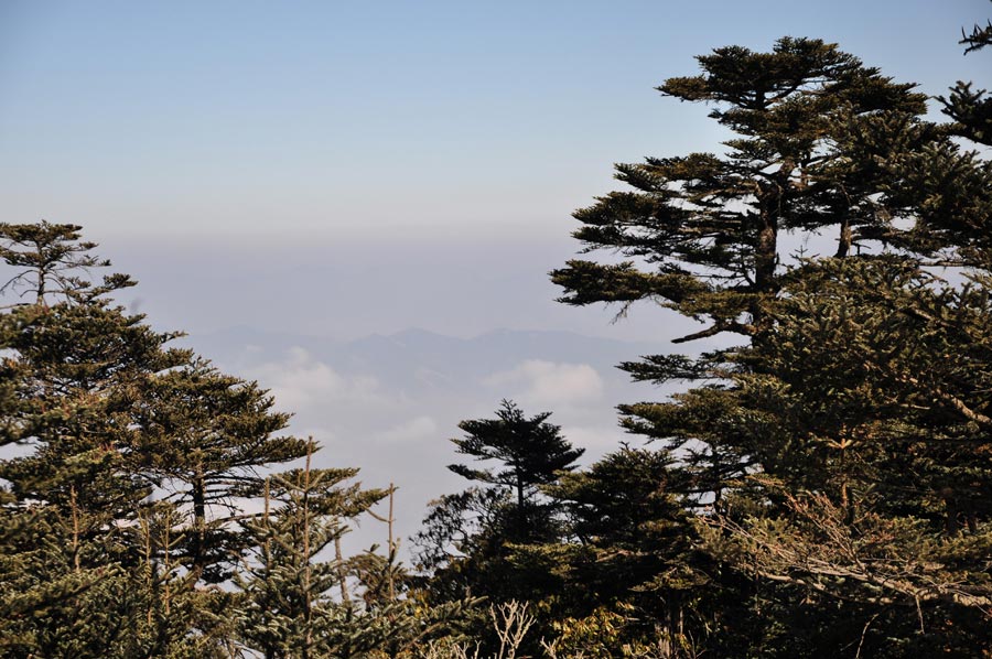 Photo shows the beautiful scenery in Luoji Mountain, Xichang City, China\'s Sichuan Province. (China.org.cn)