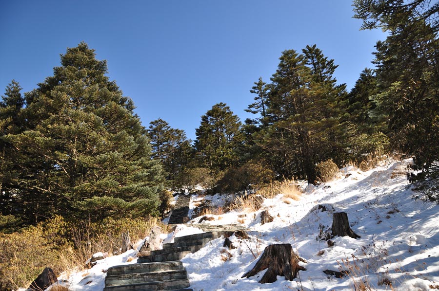 Photo shows the beautiful scenery in Luoji Mountain, Xichang City, China\'s Sichuan Province. (China.org.cn)