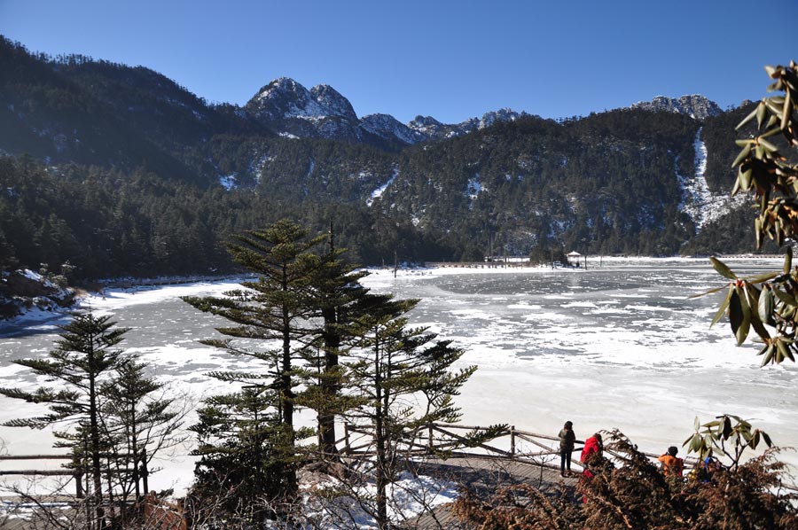 Photo shows the beautiful scenery in Luoji Mountain, Xichang City, China\'s Sichuan Province. (China.org.cn)