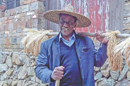 <b>Abduel Elinaza</b> visits the countryside in southern China.